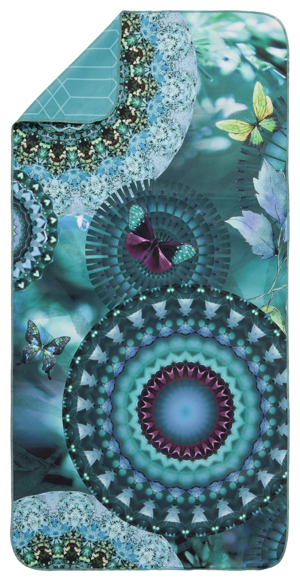 Strandtuch Luicano petrol Polyester B/L: ca. 50x100 cm Luicano - petrol (50,00/100,00cm) - HIP