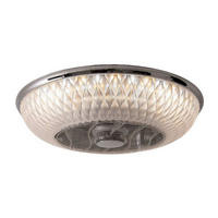 Näve Leuchten LED Ventilatorleuchte NV1379131 klar Edelstahl Kunststoff H/D: ca. 20x50 cm null 1 Brennstellen Viento - klar (50,00/20,00cm) - Näve Leuchten