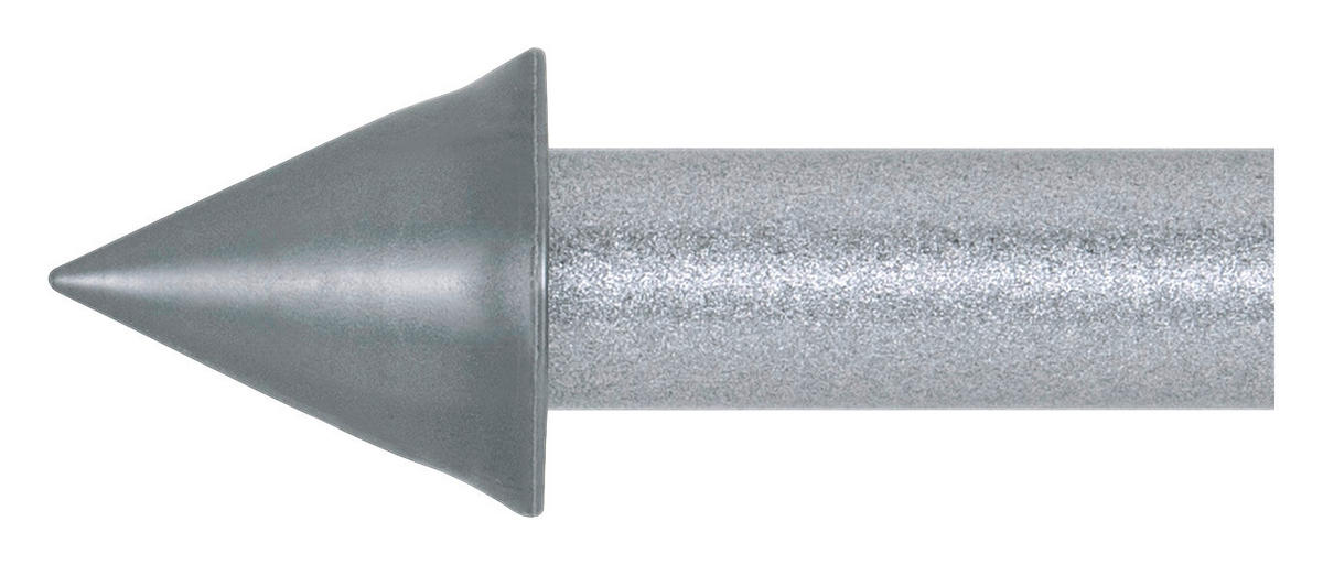 POCOline Stilgarnitur Kegel silber Metall D: ca. 1,6 cm ausziehbar von ca. 130 bis 320 cm 1.0 Läufe Kegel - silber (1,60cm) - POCOline