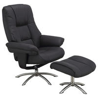 Relaxsessel FM-440 B/H/T: ca. 78x86x114 cm FM-440 - Edelstahloptik (78,00/86,00/114,00cm)