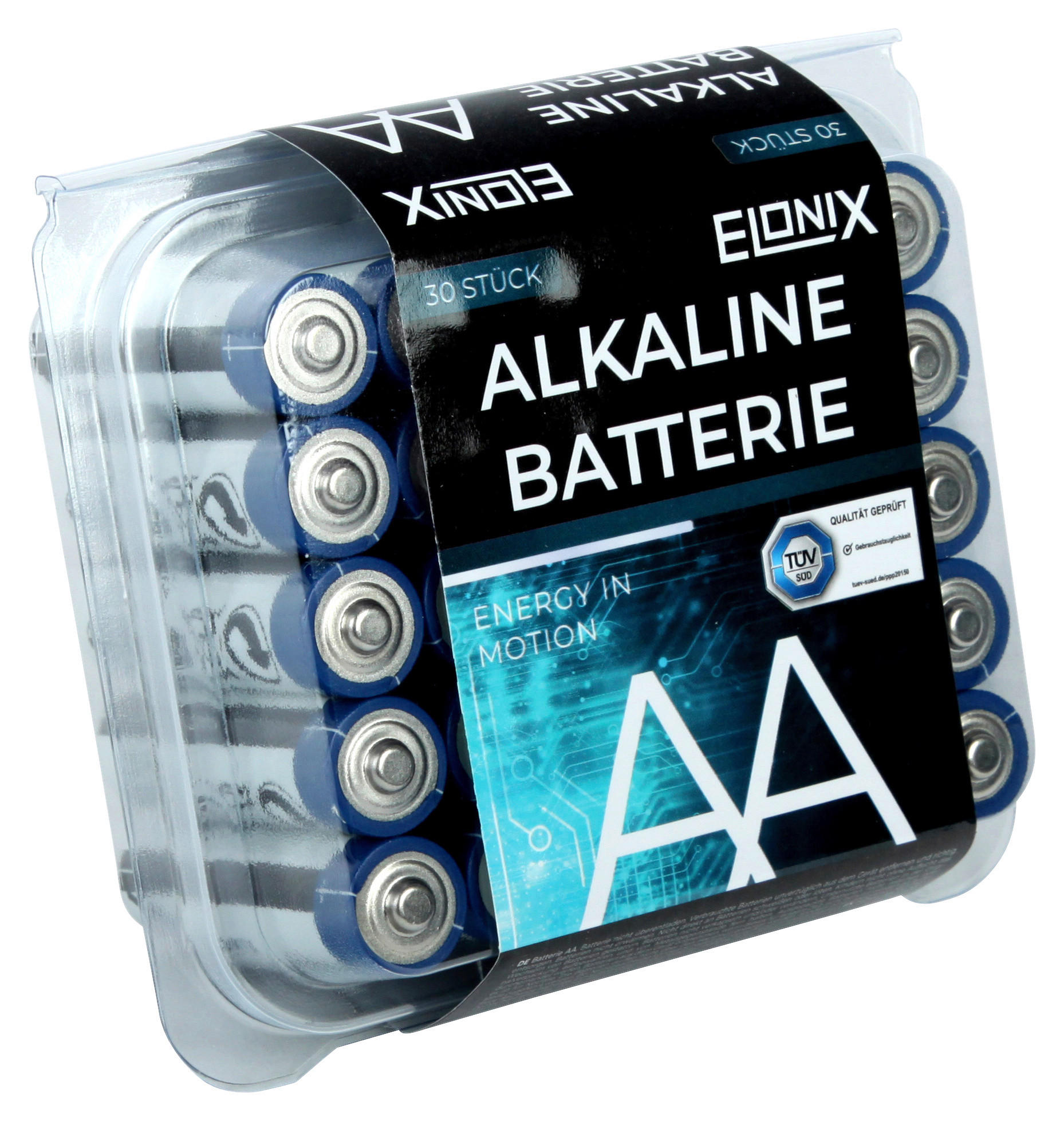 Elonix Batterie 505791 Batterie_AA_30er_Elonix - Elonix