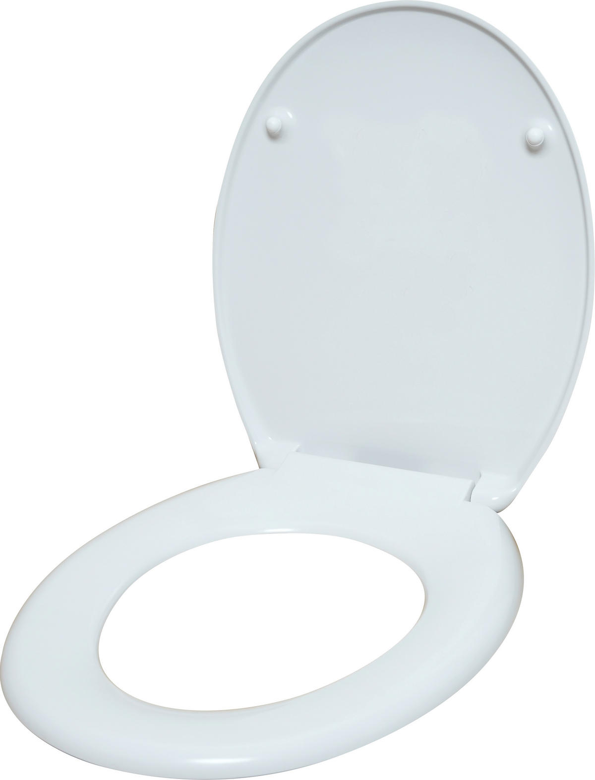 WC-Sitz weiß grau Duroplast WC-Sitz_Wooden_Heart Duroplast - weiß/grau