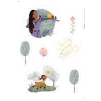 Komar Wandtattoo Magic in every Wish  Magic in every Wish B/L: ca. 50x70 cm Magic in every Wish - (50,00/70,00cm) - Komar