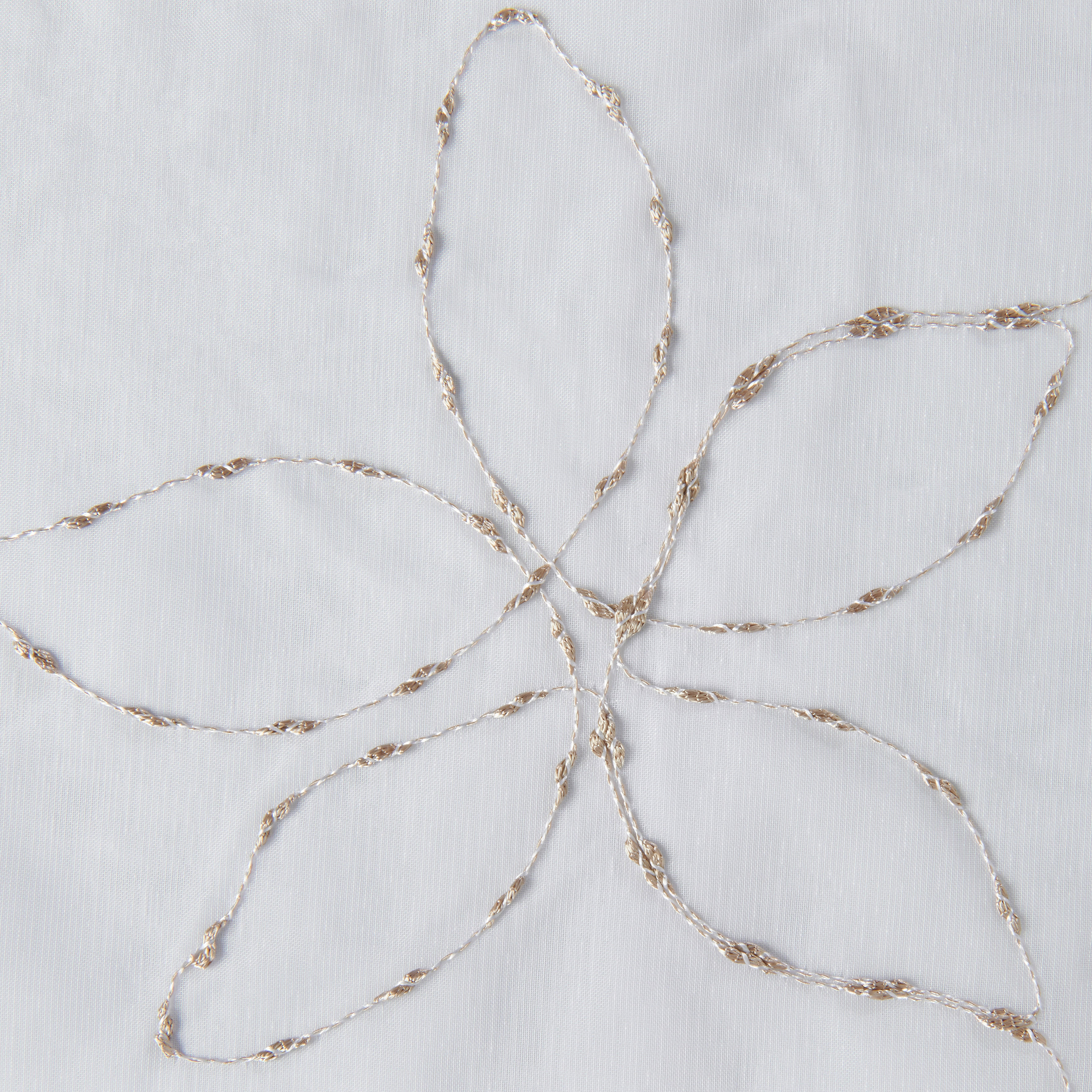Scheibengardine Kord weiß B/L: ca. 150x90 cm Kord - beige/weiß (150,00/90,00cm) - POCOline