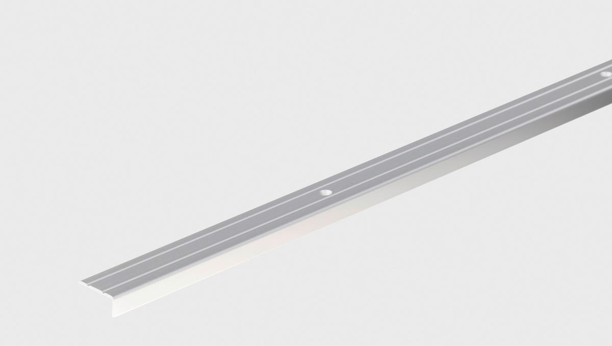 Winkelprofil silber B/L: ca. 2,3x200 cm pro Stück Winkelprofil 23x8x2000 silber - silber (200,00/2,30/0,80cm)