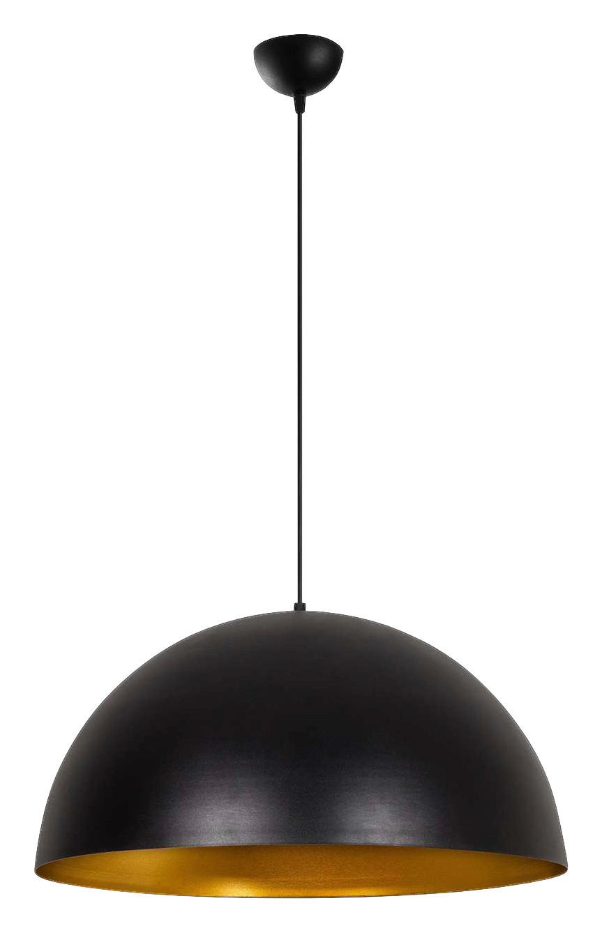 Opviq Pendelleuchte gold schwarz B/H/T/L/D: ca. 60x126x60x60x60 cm E27 1 Brennstellen Sivani - gold/schwarz (60,00/60,00/126,00cm) - Opviq