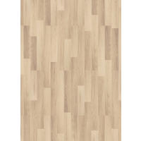 Laminatboden Eiche hell ca. 2,245 m² im Paket  B/L: ca. 19,4x128,6 cm pro Paket Eiche hell ca. 2,245 m² im Paket - beige/braun (19,40/128,60cm)