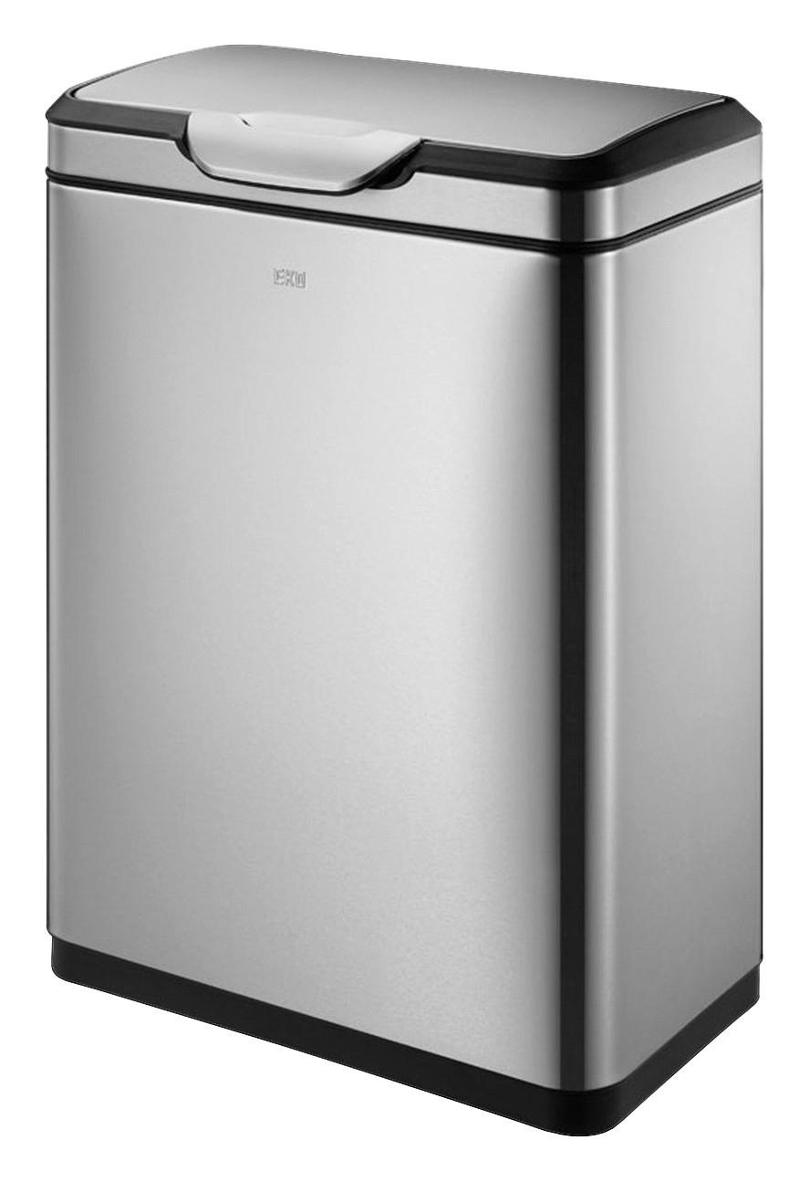 EKO Mülleimer silber B/H: ca. 29x67,4 cm Mülleimer - silber (29,00/67,40cm) - EKO