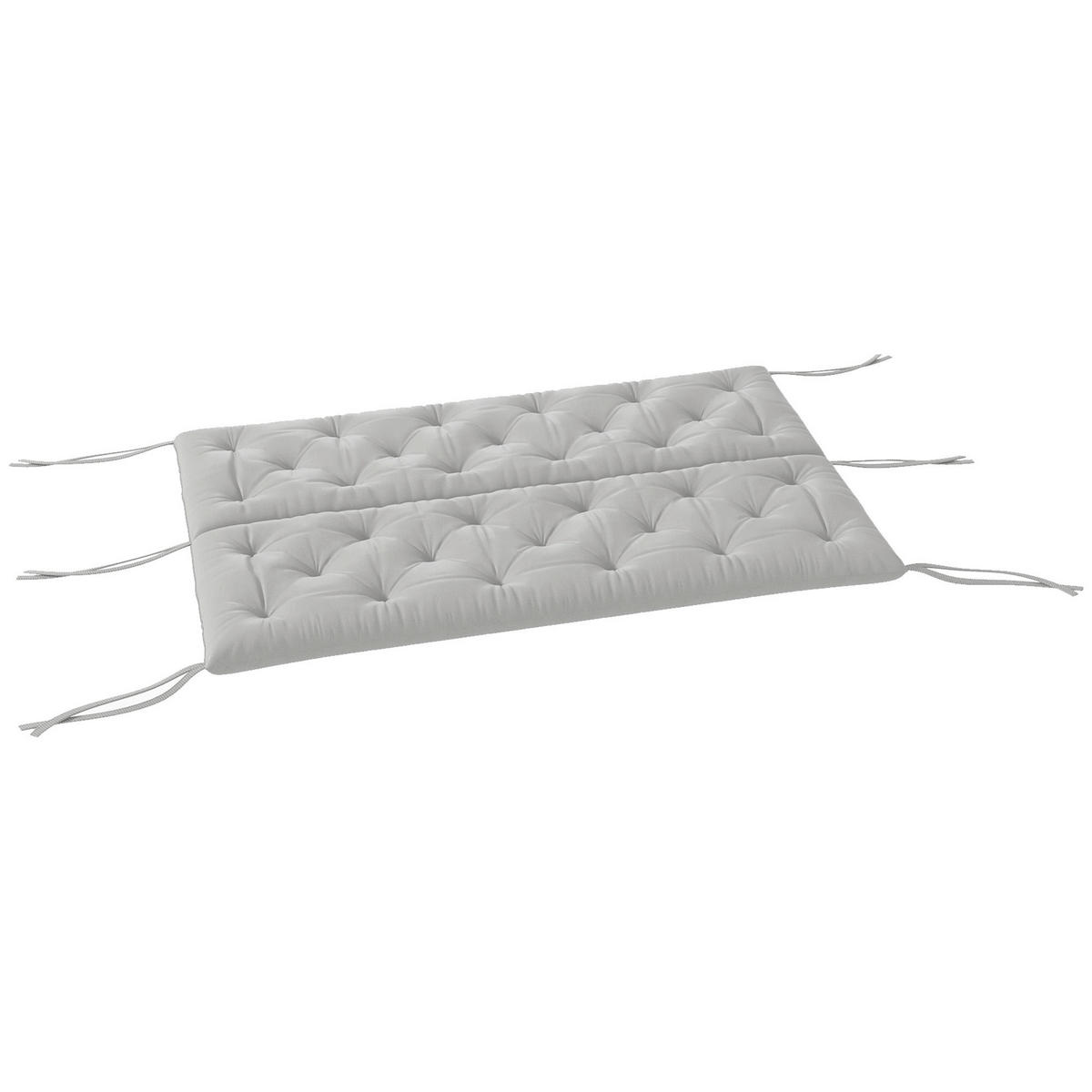 Outsunny Bankauflage hellgrau Schaumstoff B/H/L: ca. 98x8x150 cm Bankauflage - hellgrau (150,00/98,00/8,00cm) - Outsunny