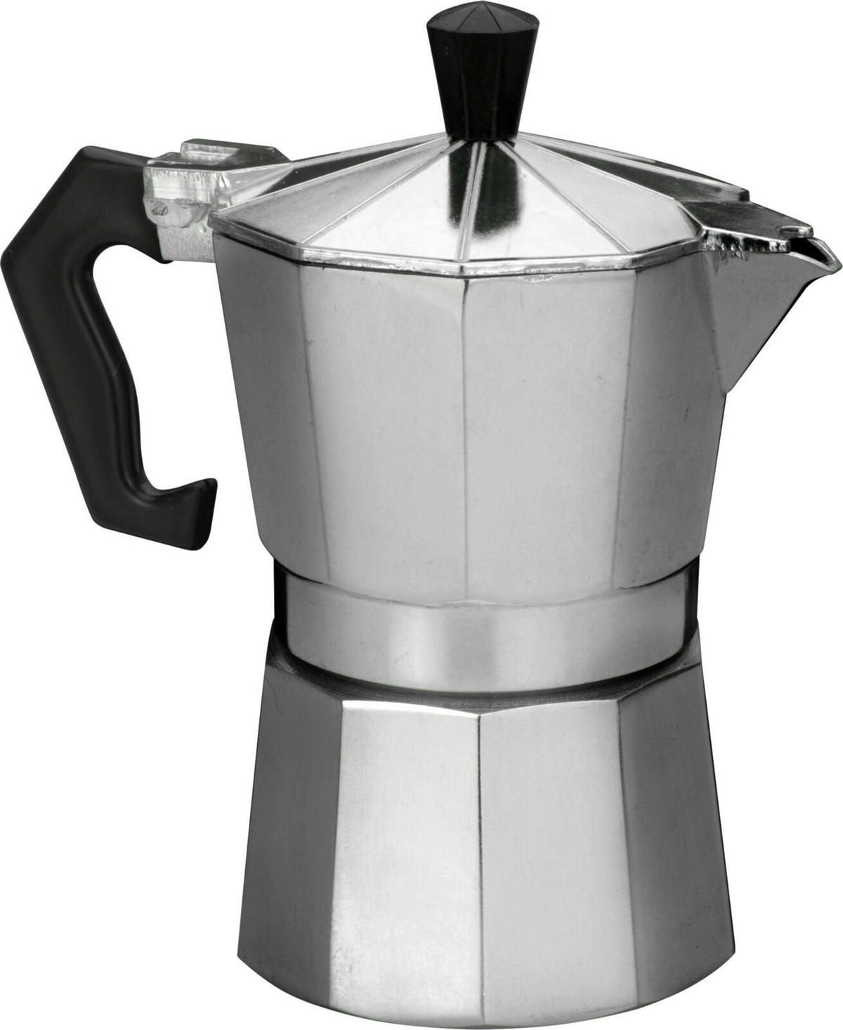 Espressokocher silber Aluminium Espressokocher - silber