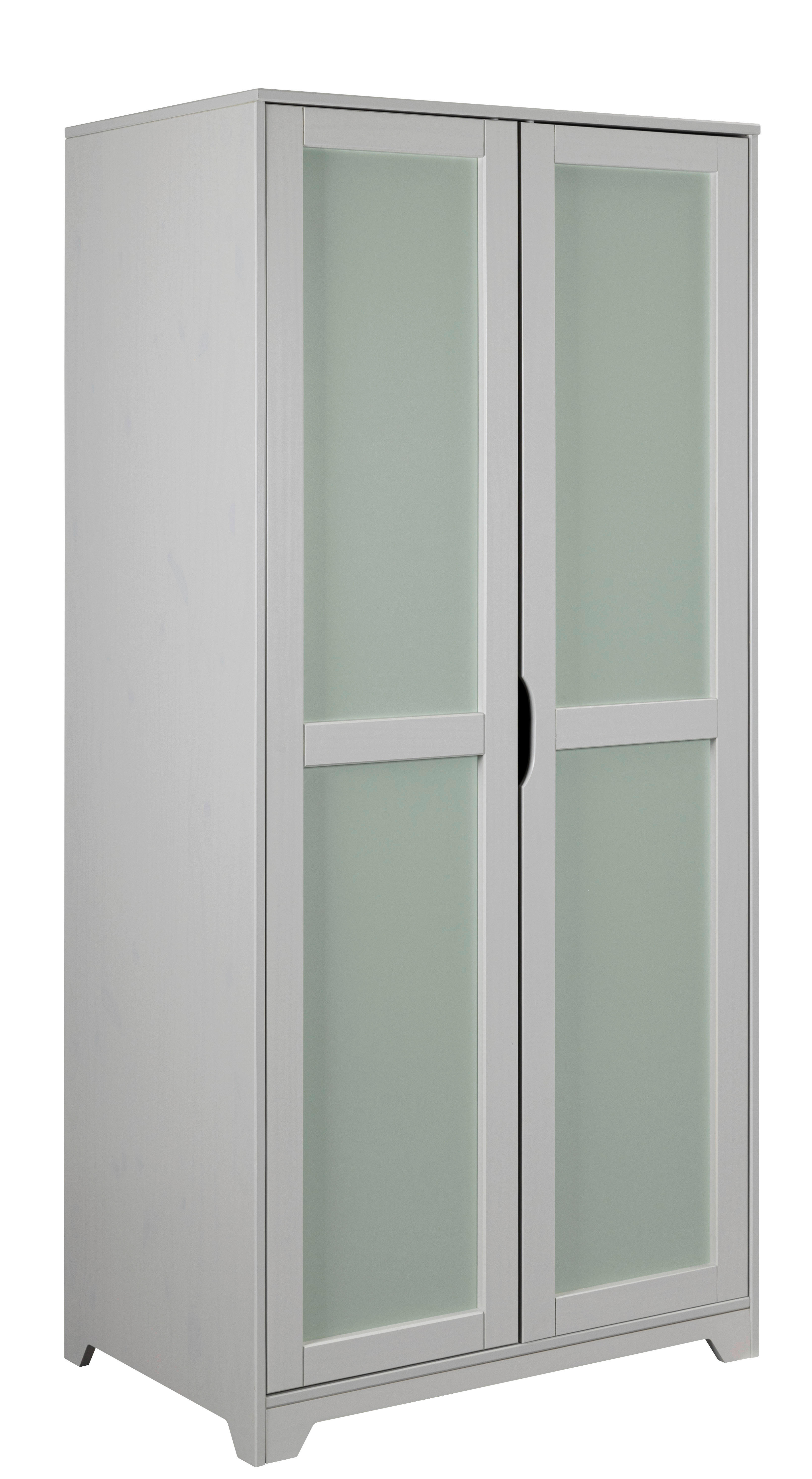 Kleiderschrank Prati Schrank salbei B/H/L: ca. 59,5x205x92 cm Prati Schrank - salbei (92,00/59,50/205,00cm) - Inter Link