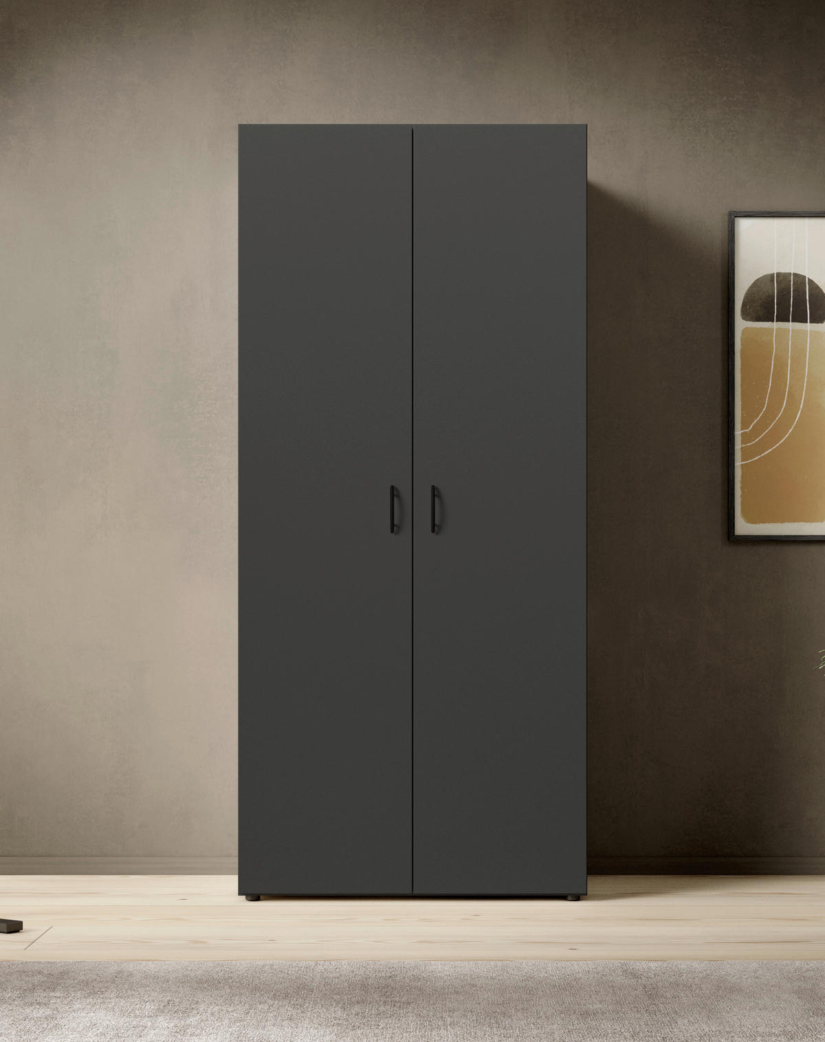 Kleiderschrank Joe  B/H/T: ca. 81x176x50,8 cm Joe - (81,00/176,00/50,80cm)