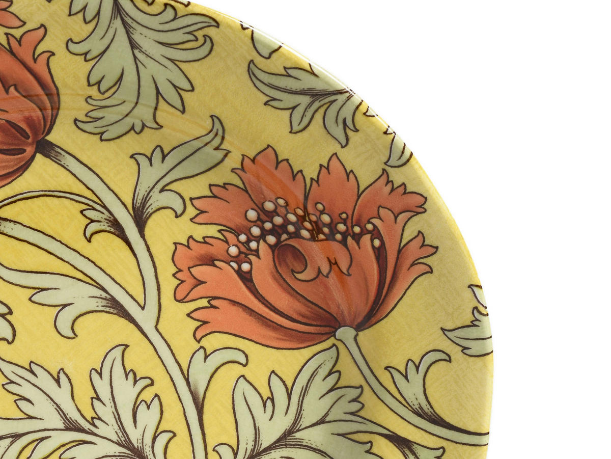 CreaTable Tafelservice Florentina gelb Steingut 18 tlg. Florentina - gelb (33,00/33,00/31,00cm) - CreaTable