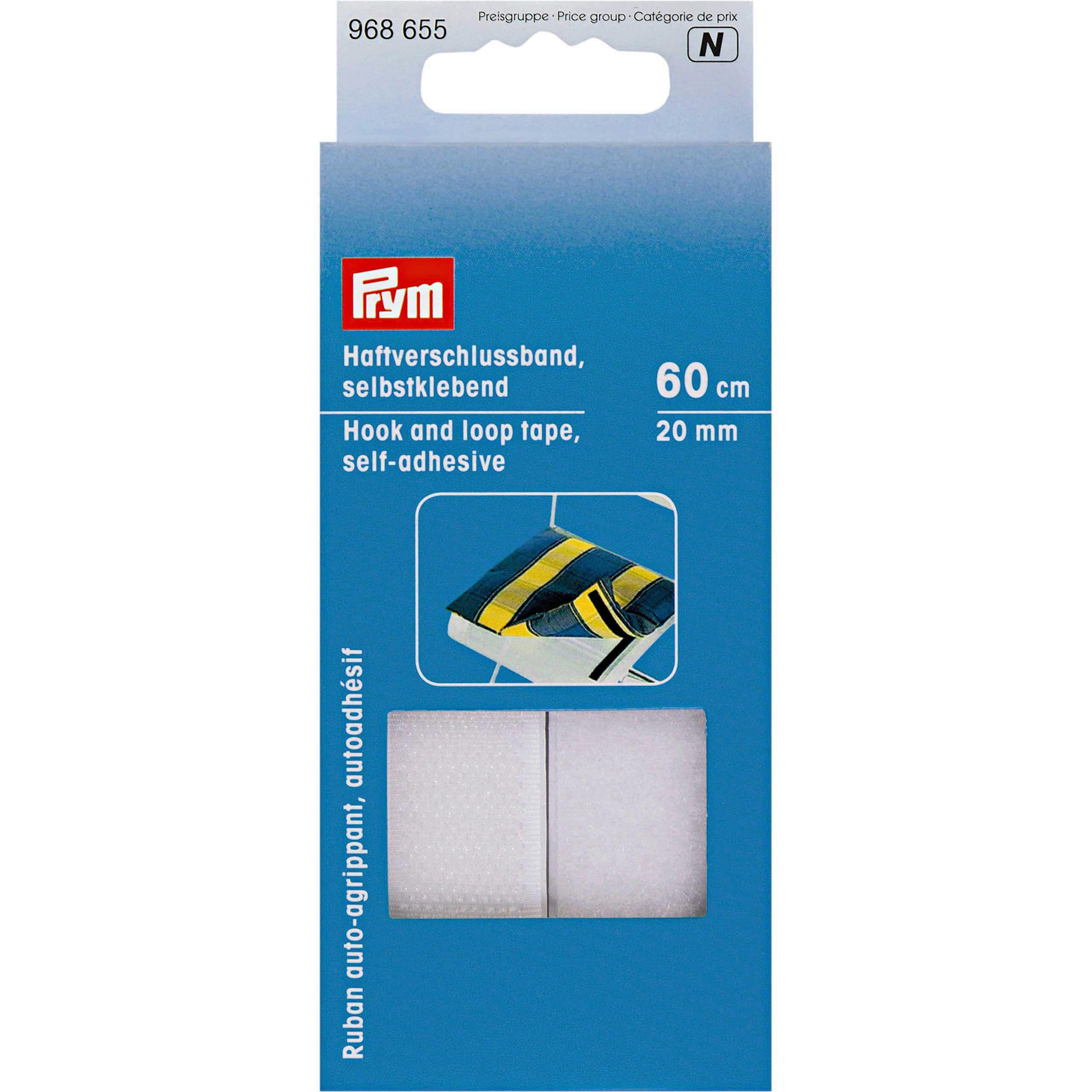 Prym Haftverschlussband Haftverschlussband_selbstklebend - weiß (60,00cm) - Prym