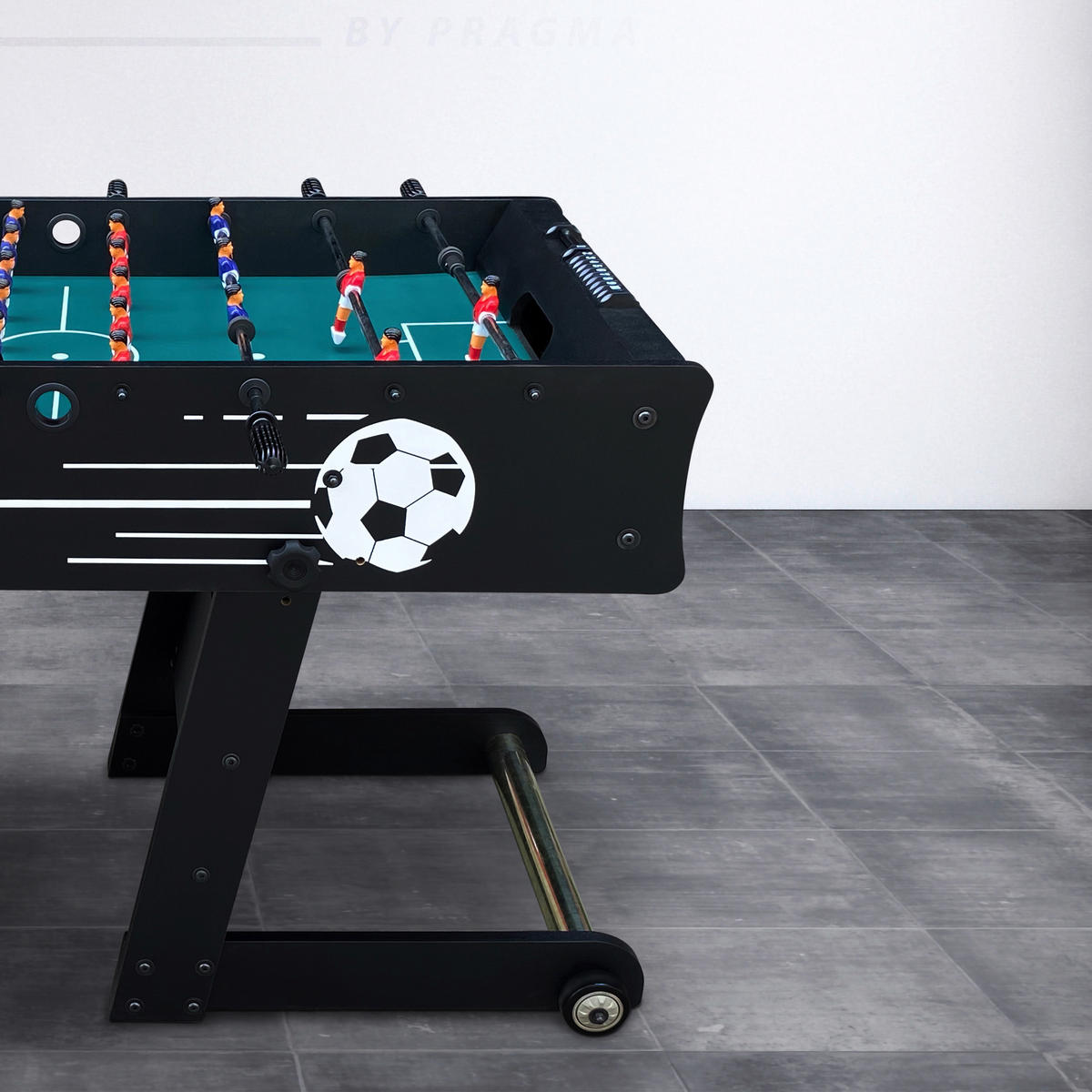 Cougar Kickertisch Scorpion Kick TS B/H/L: ca. 61x80x122 cm Scorpion Kick TS - schwarz (122,00/61,00/80,00cm) - Cougar