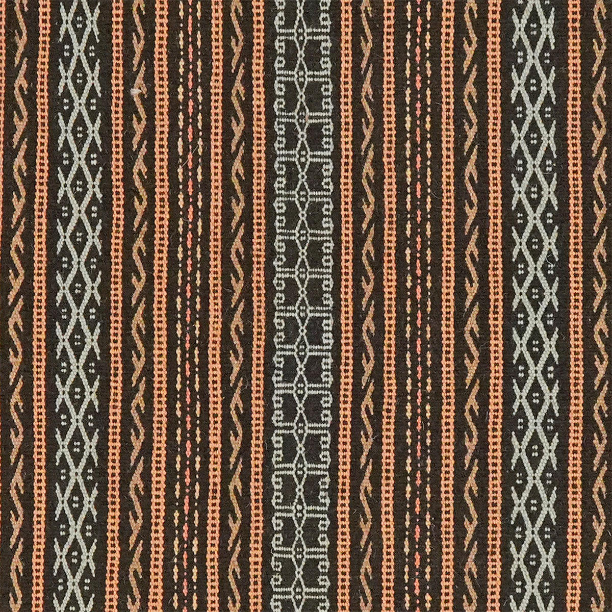 PersaTepp Teppich Kelim Kordi schwarz B/L: ca. 81x125 cm Kelim Kordi - schwarz (81,00/125,00cm) - PersaTepp