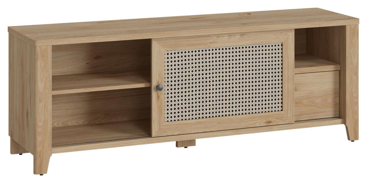 TV-Lowboard Cestino Jackson Hickory Nachbildung B/H/T: ca. 158x57x42 cm Cestino - (158,00/57,00/42,00cm)