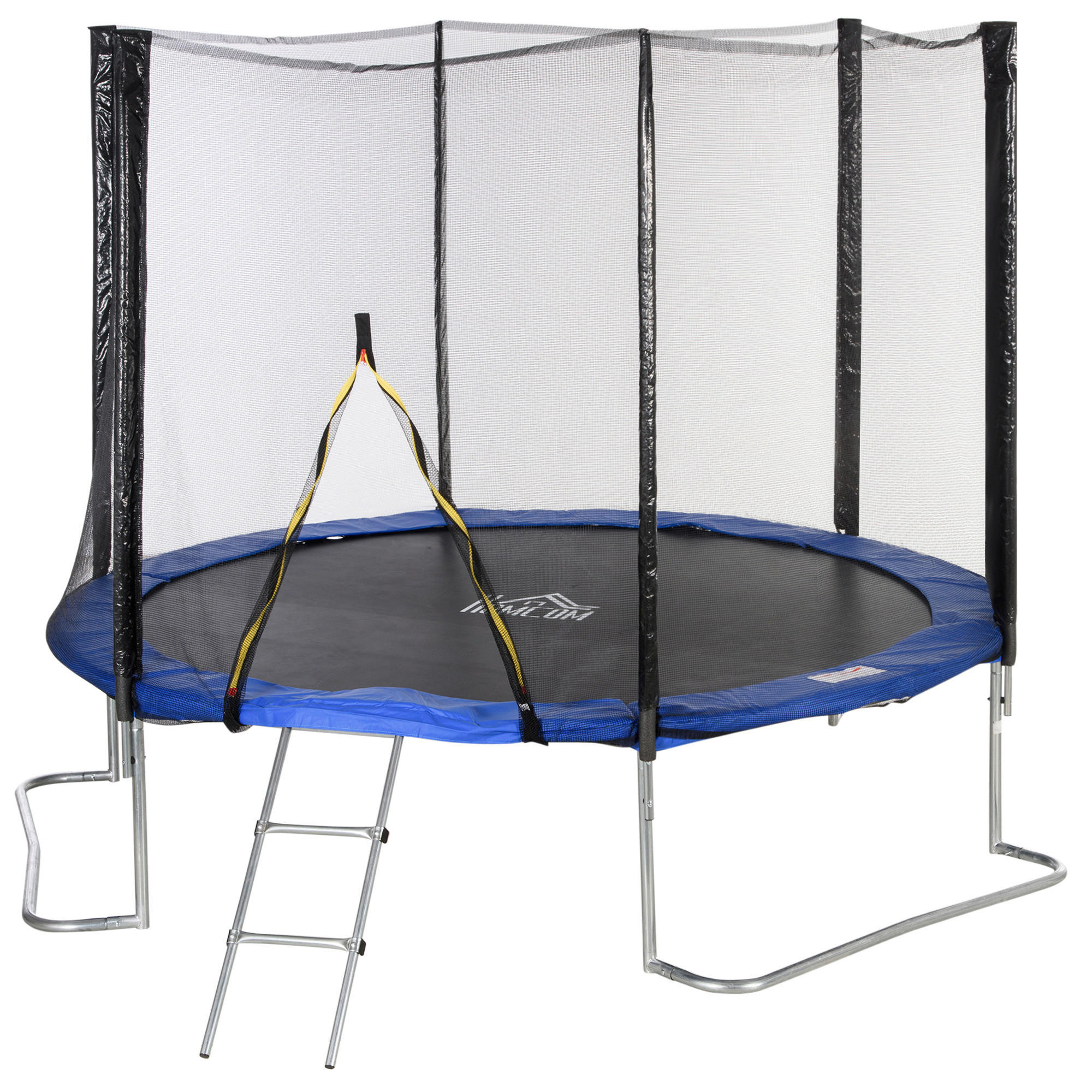 HOMCOM Trampolin blau B/H/L: ca. 345x250...