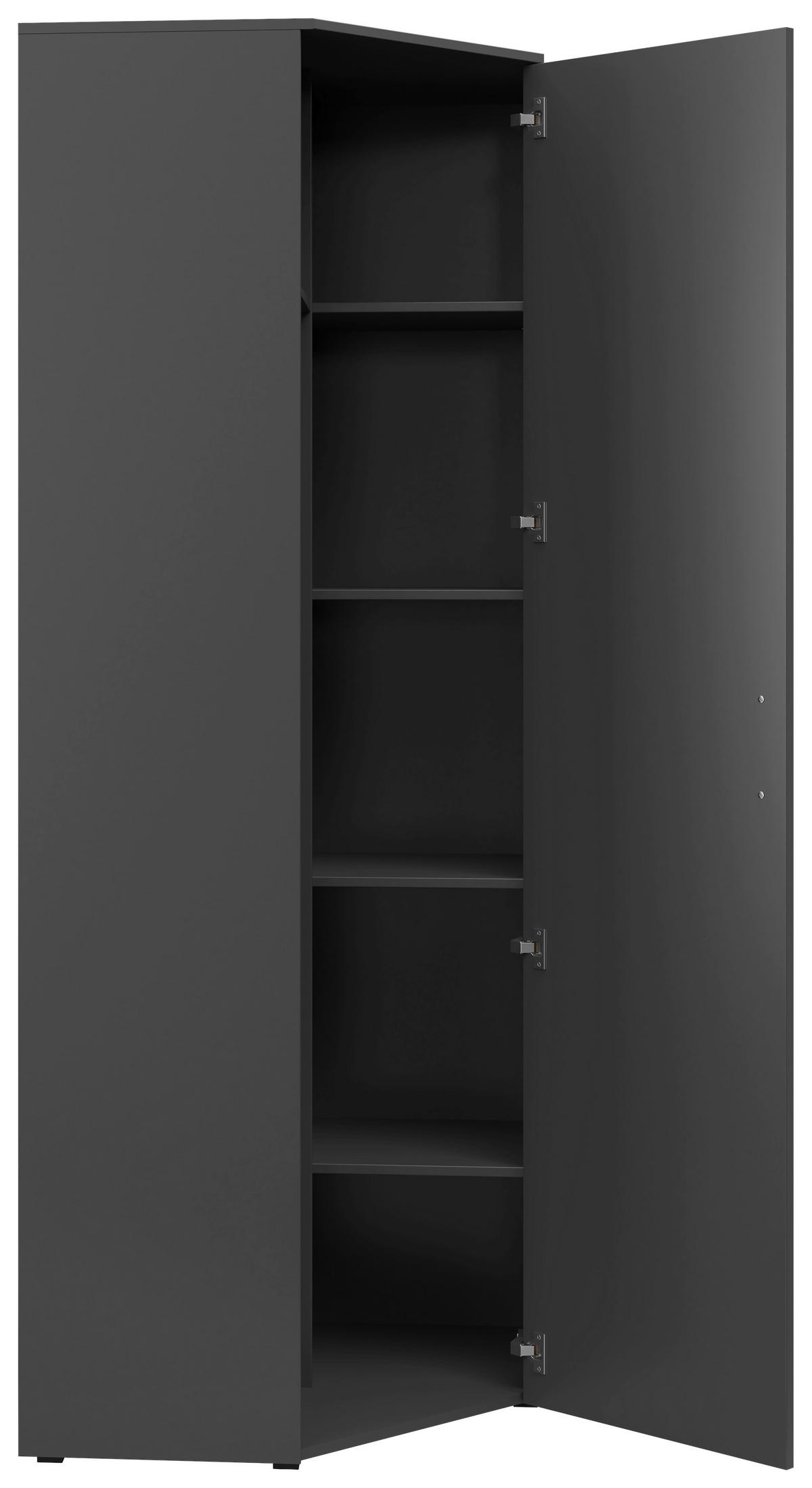 Schrank Multi-Stauraum Typ 43 anthrazit B/H/T: ca. 101x195x79 cm Multi-Stauraum Typ 43 - anthrazit (101,00/195,00/79,00cm)