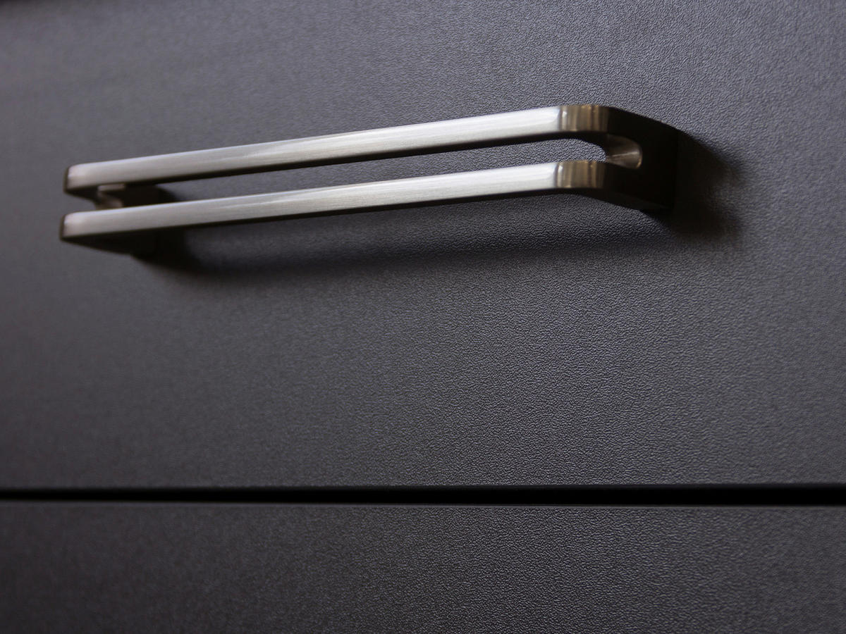 Hängeschrank Elva anthrazit strukturiert B/H/T: ca. 30x54,8x32 cm Elva - Eiche/anthrazit (30,00/54,80/32,00cm) - Flex-Well