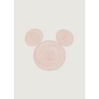 Komar Poster Pink Curls Disney B/L: ca. 50x70 cm Pink Curls - (50,00/70,00cm) - Komar