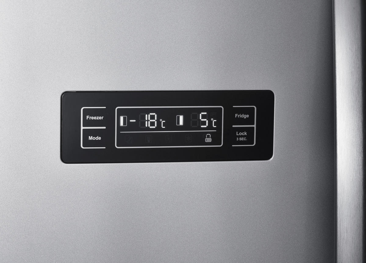 PKM Side-by-Side SBSKS6.15E Inox B/H/T: ca. 90x177x66 cm Side-by-Side SBSKS6.15E - Inox (90,00/177,00/66,00cm) - PKM