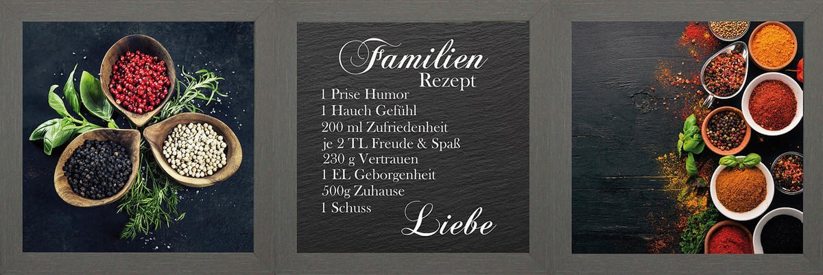 Bönninghoff Gerahmtes Bild Spruch B/L: ca. 23x23 cm ▷ online bei POCO kaufen