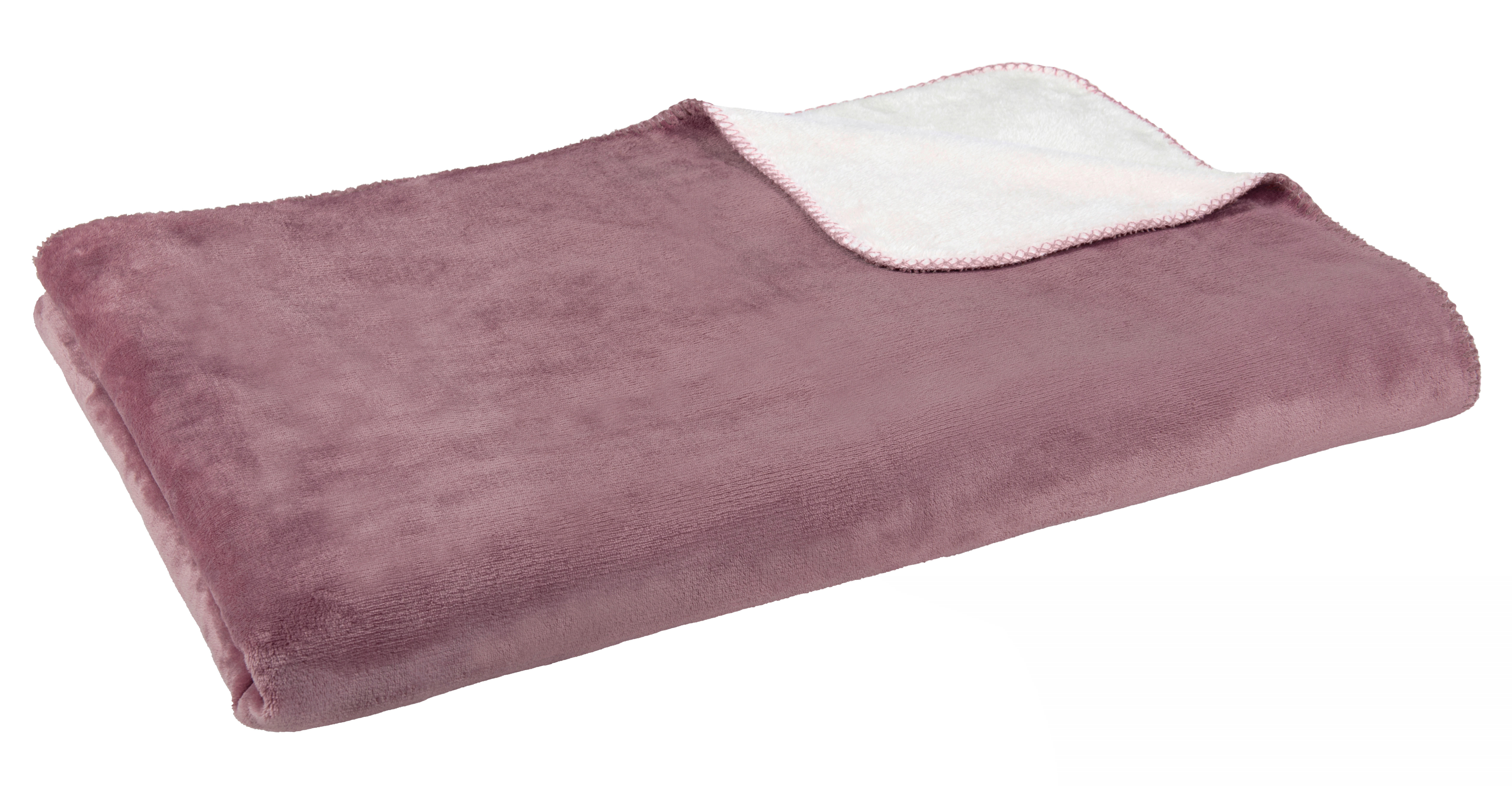 Wohndecke Wohndecke_Sherpa 150x200cm rose - rosenholz (150,00/200,00cm)