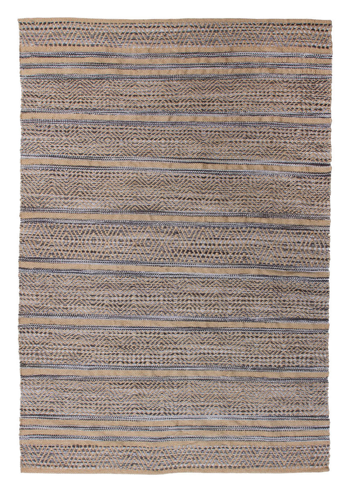 Kayoom Kurzflorteppich Sienna 810 grau B/L: ca. 160x230 cm Sienna 810 - grau (160,00/230,00cm) - Kayoom