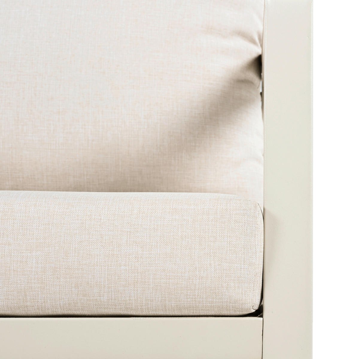 POCOline Gartensitzgruppe Avignon creme Stahl Avignon - beige/creme - POCOline