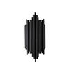 Opviq Wandleuchte Reis schwarz Metall B/H/T/L: ca. 22x50x22x11 cm E14 1 Brennstellen Reis - schwarz (11,00/22,00/50,00cm) - Opviq