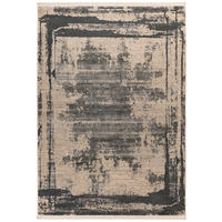 Kayoom Kurzflorteppich Adela 225 grau B/H/L: ca. 80x1,3x150 cm Adela 225 - grau (150,00/80,00/1,30cm) - Kayoom