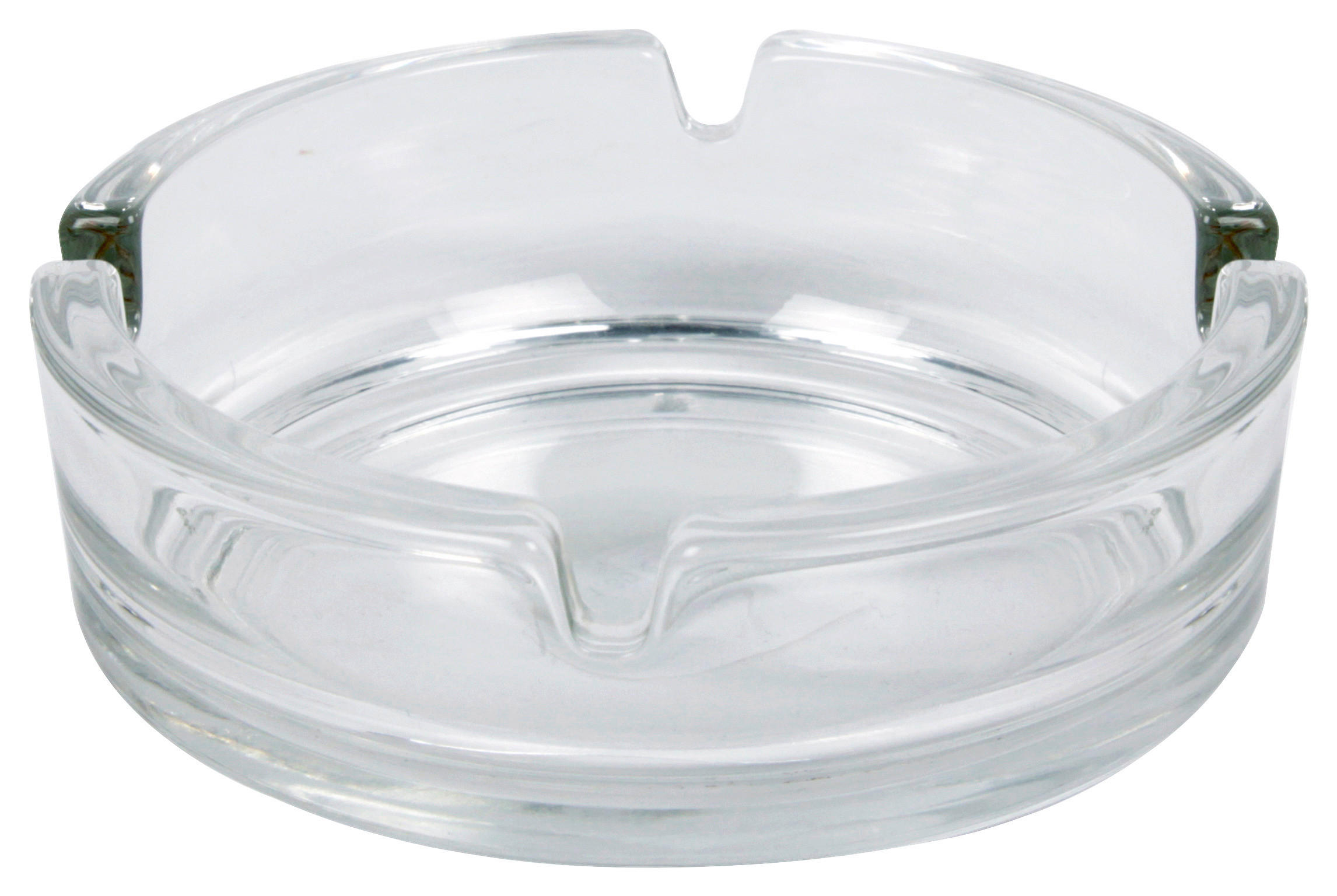 Aschenbecher transparent Glas Ascher - transparent
