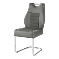 Schwingstuhl  grau B/H/T: ca. 45x100x64 cm Nicky_Schwingstuhl - Chrom/grau (45,00/100,00/64,00cm)