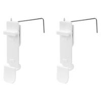Klemmträger für Doppelrollos weiß 2 Packstücke Klemmträger_Klemmfix_m._Klammer - weiß - LICHTBLICK