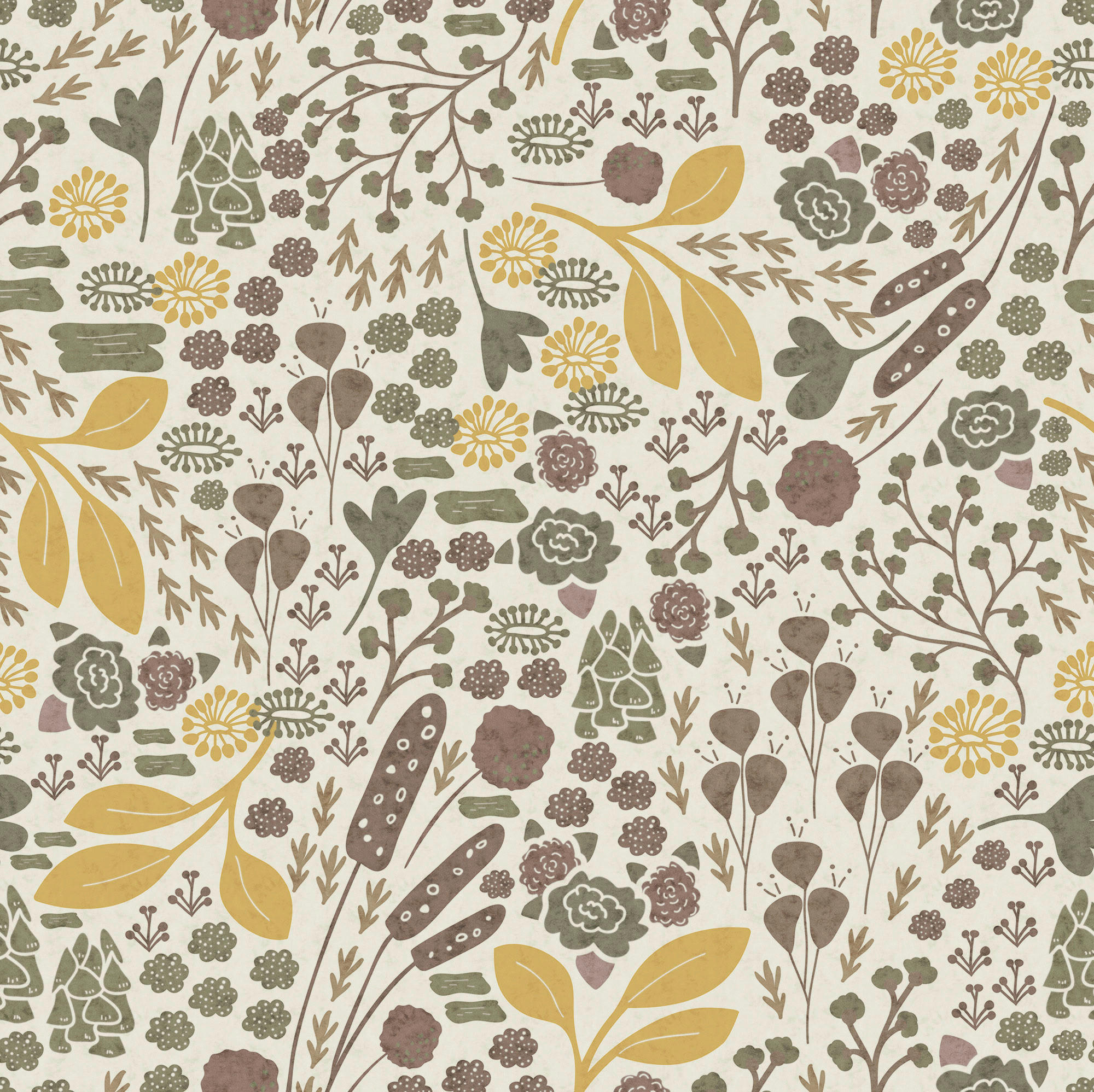 Komar Fototapete Wild Fields B/L: ca. 250x250 cm Wild Fields - (250,00/250,00cm) - Komar