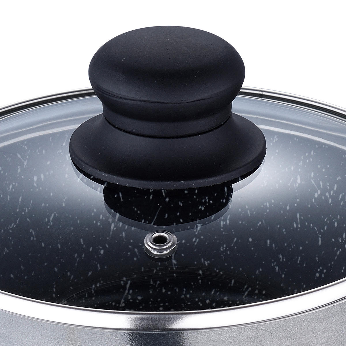 SAN IGNACIO Kochgeschirrset Soria schwarz Aluminium 4 tlg. Soria - schwarz - SAN IGNACIO
