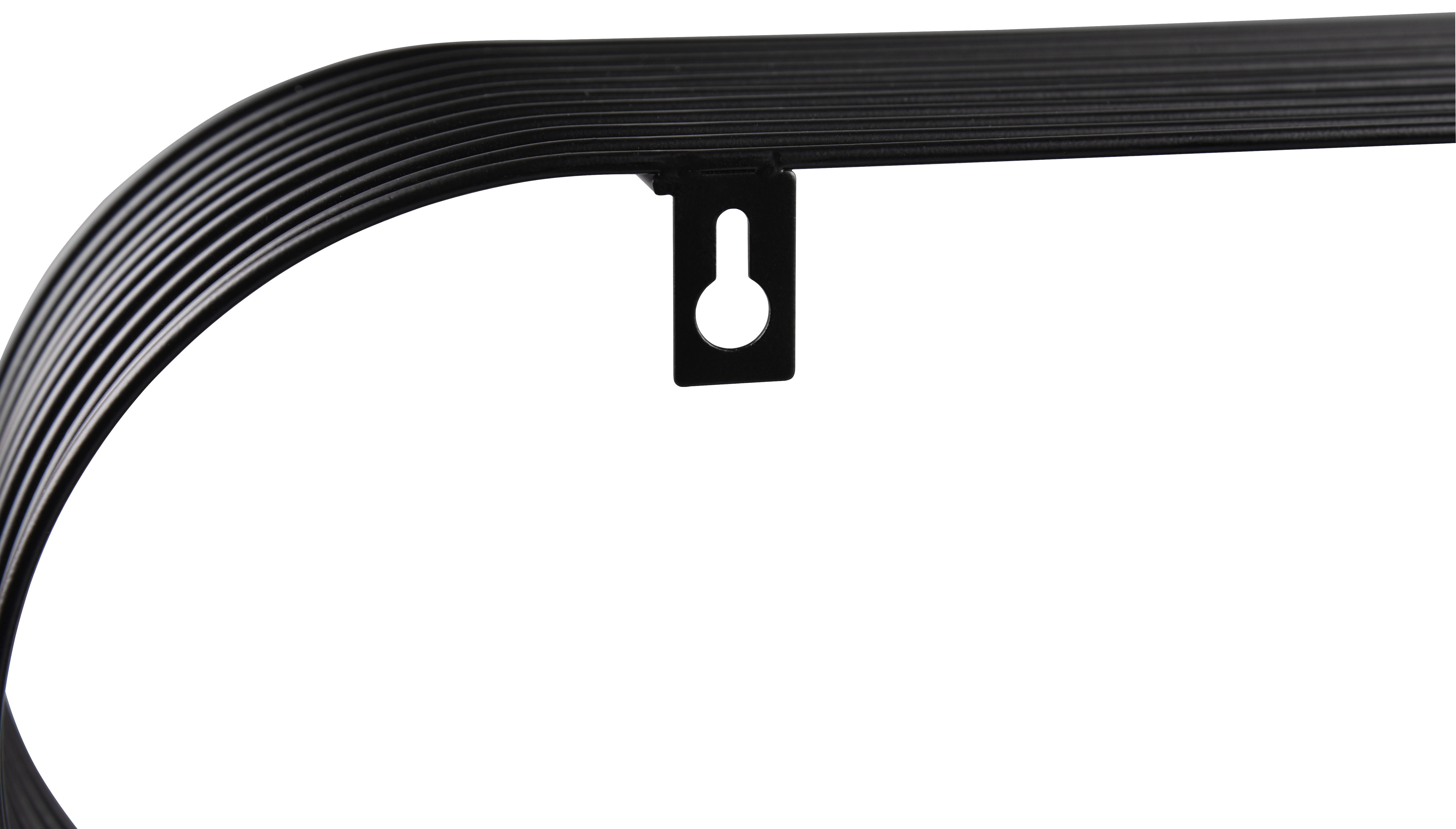 Thumbnail - Wandregal Jessica schwarz Metall