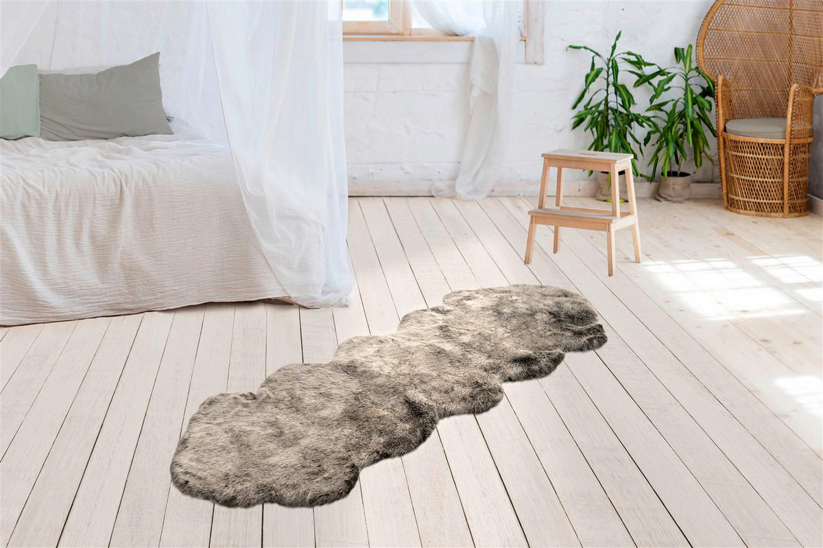 me gusta Hochflorteppich Tender 125 grün B/H/L: ca. 60x5,2x180 cm Tender 125 - grün (180,00/60,00/5,20cm) - me gusta