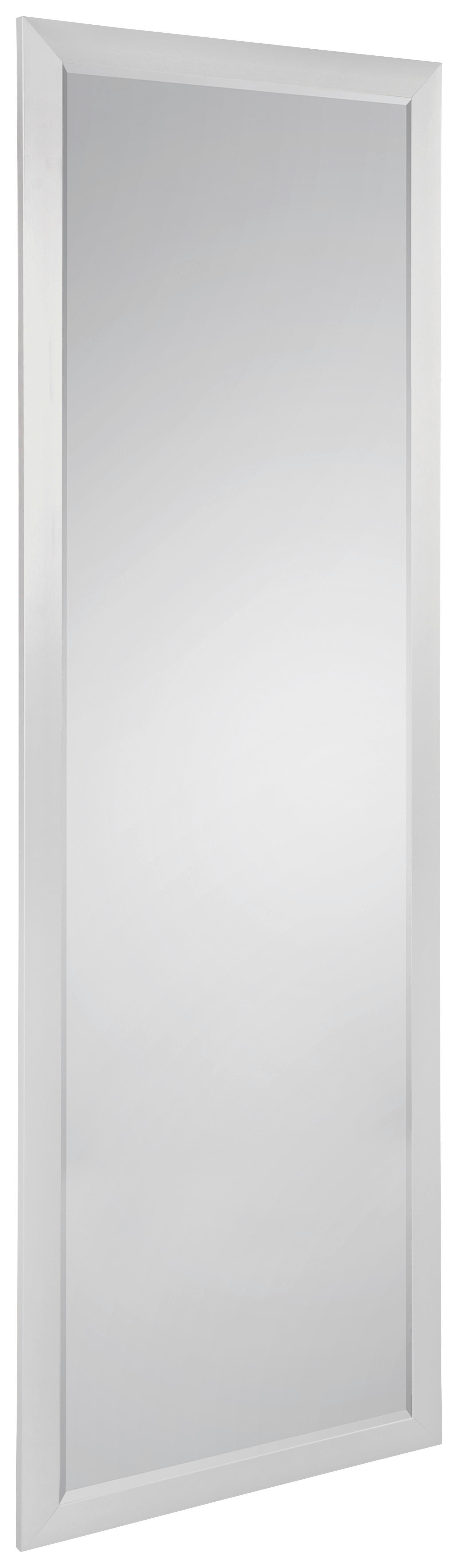 Mirrors&More Rahmenspiegel JULIETTE silber Optik B/H/T: ca. 50x150x1,7 cm JULIETTE - silber (50,00/150,00/1,70cm) - Mirrors&More
