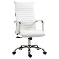 Gaming-Sessel 921-383WT weiß 921-383WT - weiß (54,00/114,00/62,00cm) - Vinsetto