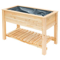 Westmann Stelzenhochbeet natur Holz B/H/T: ca. 120x75x65 cm Stelzenhochbeet - natur (120,00/75,00/65,00cm) - Westmann