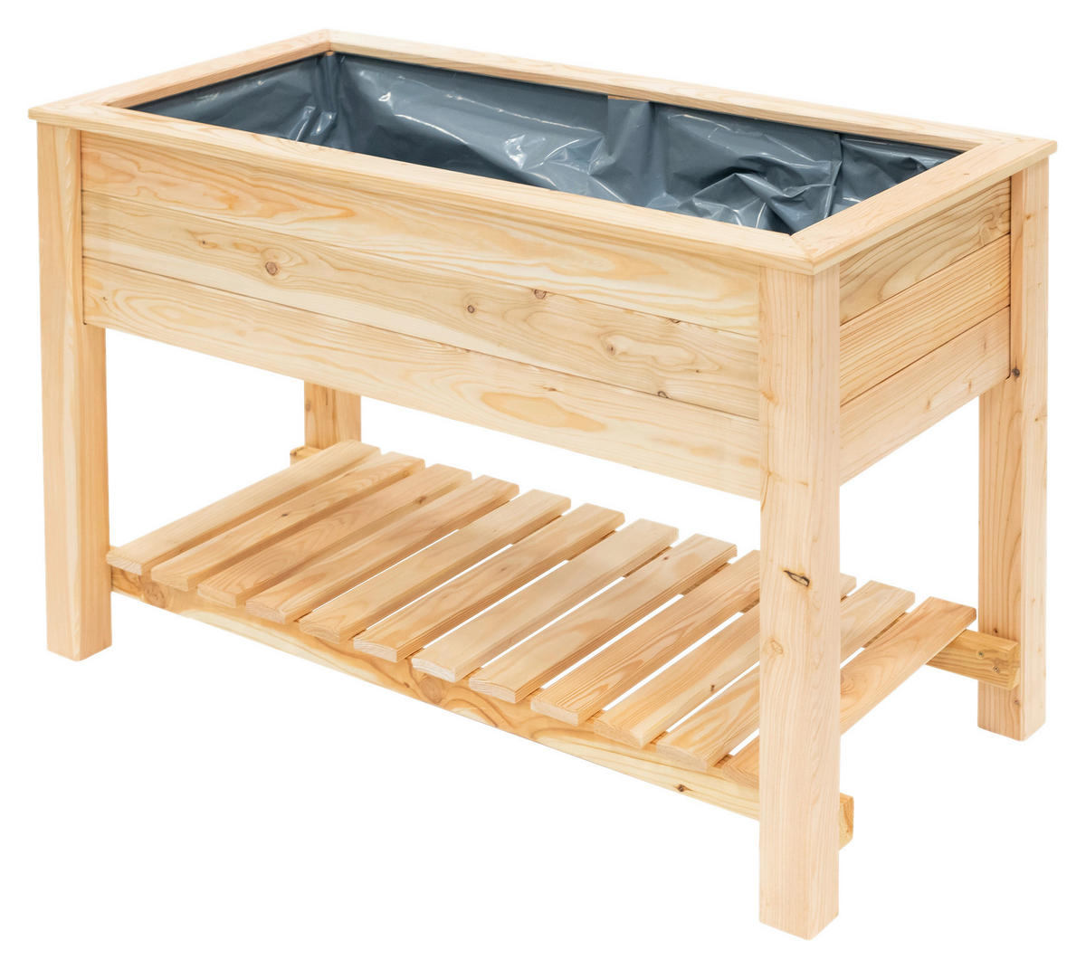 Westmann Stelzenhochbeet natur Holz B/H/T: ca. 120x75x65 cm Stelzenhochbeet - natur (120,00/75,00/65,00cm) - Westmann