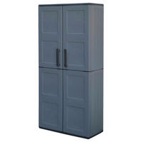ArtPlast Kunststoffschrank Free hoch grau Kunststoff B/H/T: ca. 68x163x37 cm Free hoch - grau (68,00/163,00/37,00cm) - Artplast