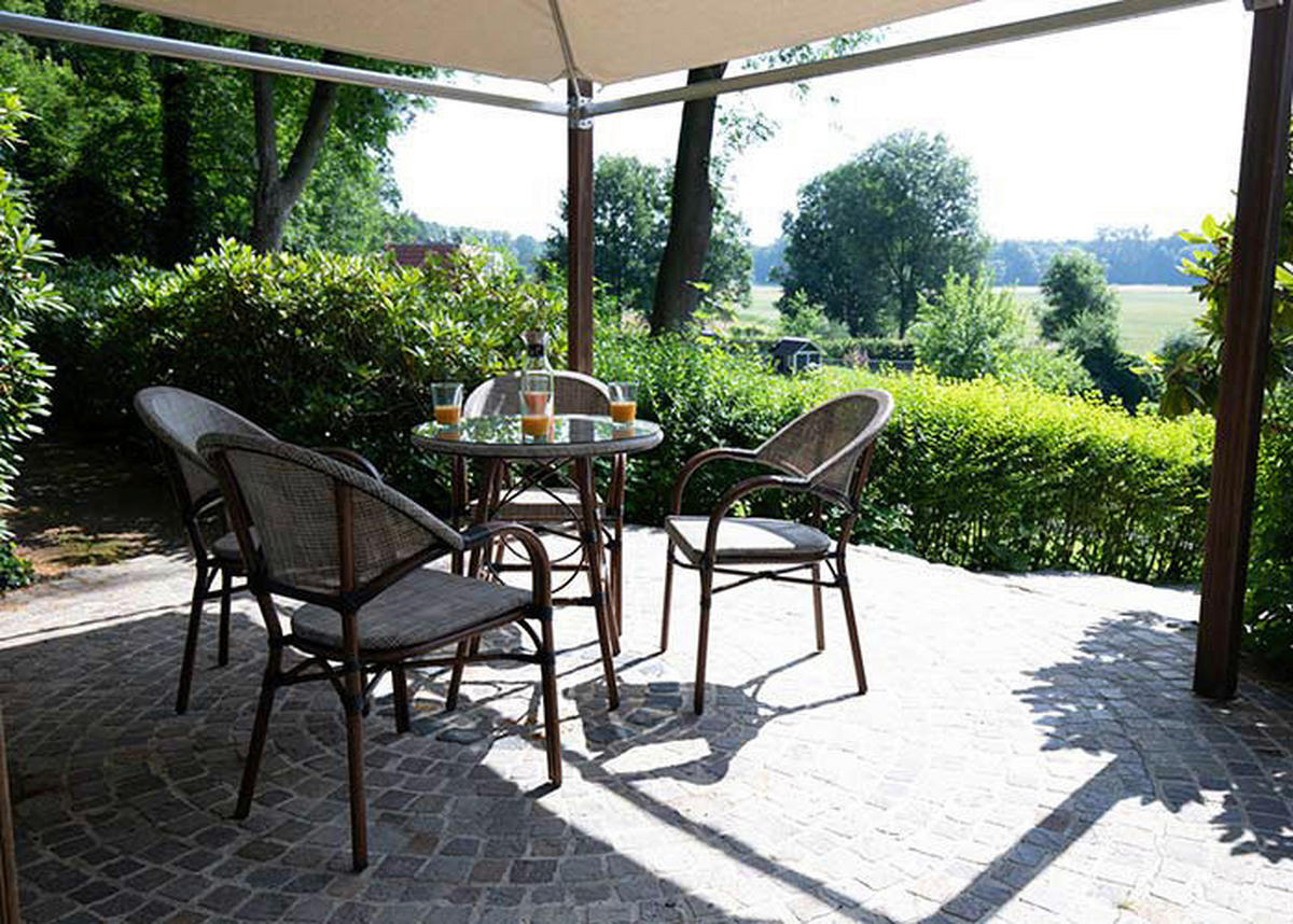 Acamp Gartensitzgruppe Maui Cappuccino Aluminium B/H/T: ca. 70x85x70 cm Maui - Cappuccino (70,00/85,00/70,00cm) - Acamp