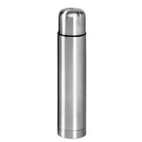 Axentia Isolierflasche silber Edelstahl B/H/L: ca. 8,2x30,5x8,2 cm Isolierflasche 1l - silber (8,20/8,20/30,50cm) - Axentia