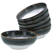 CreaTable Schüssel-Set Cascade grau Steinzeug Cascade - grau - CreaTable