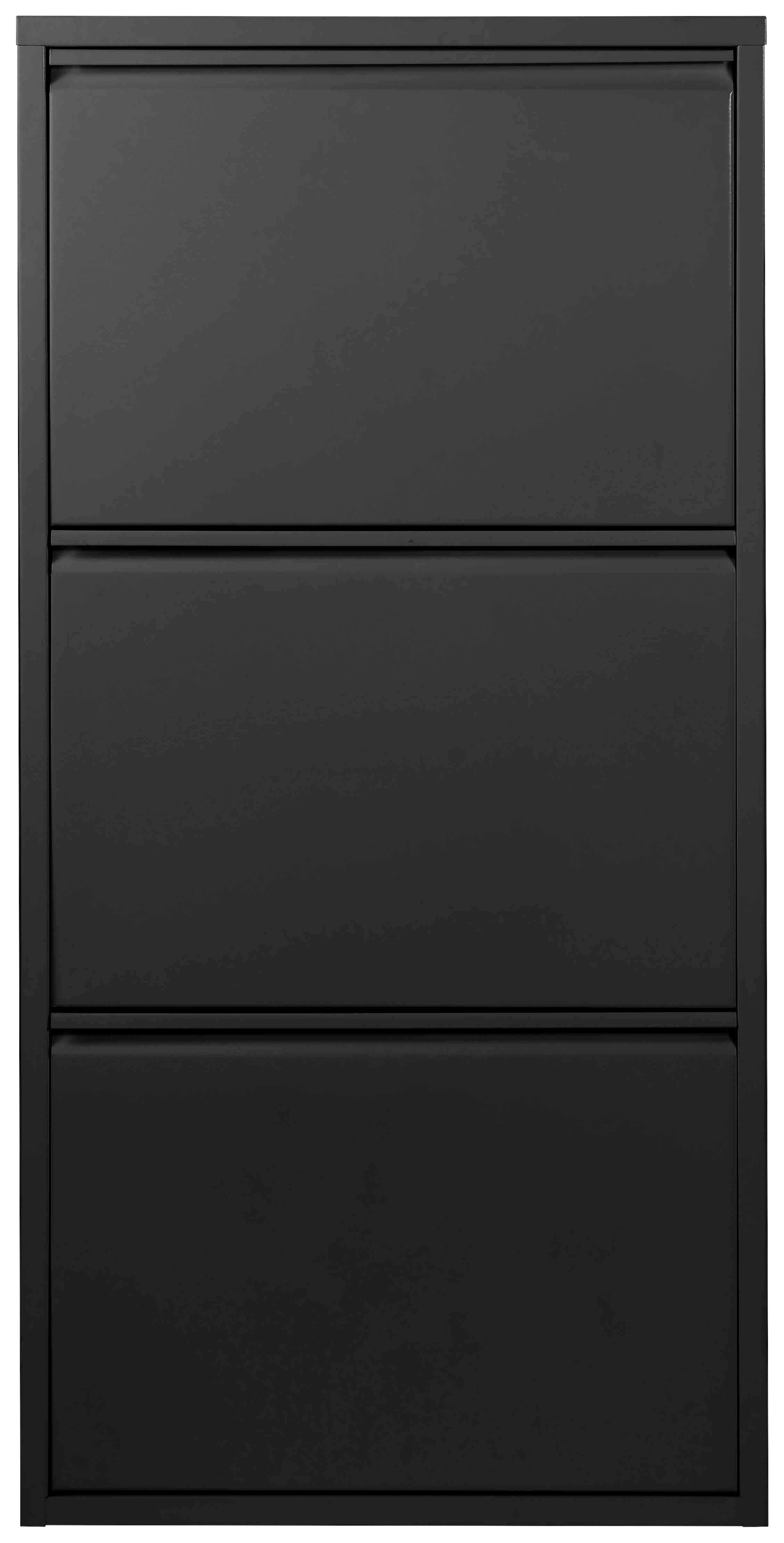 Schuhkipper Blacky schwarz matt B/H/T: ca. 50x105x13 cm Blacky - schwarz (50,00/105,00/13,00cm)