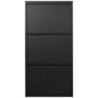 Schuhkipper Blacky schwarz matt B/H/T: ca. 50x105x13 cm Blacky - schwarz (50,00/105,00/13,00cm)