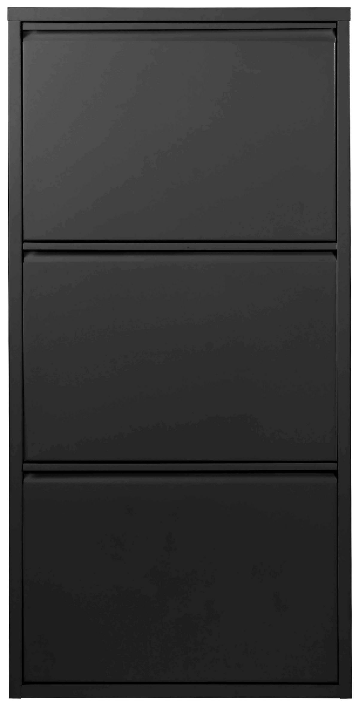 Schuhkipper Blacky schwarz matt B/H/T: ca. 50x105x13 cm Blacky - schwarz (50,00/105,00/13,00cm)